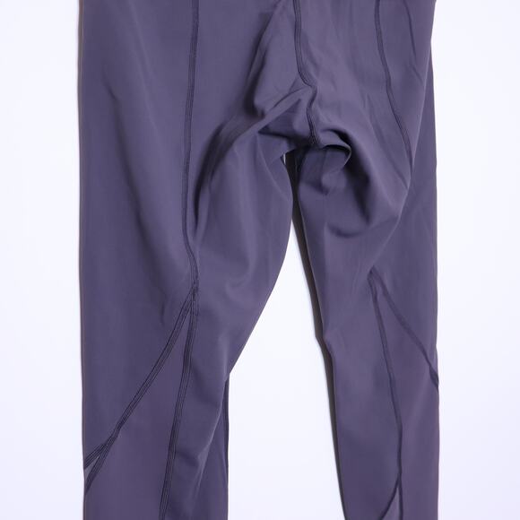 LULULEMON Wunder Under Crop Roll Down Scallop Full-On Moonwalk Women's 10 - Picture 7 of 9